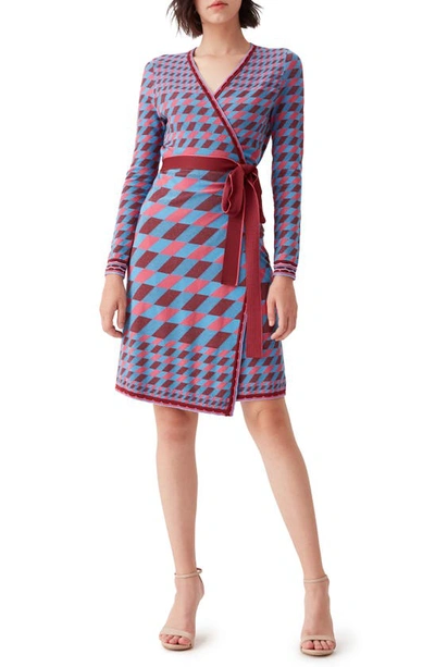 burgundy mesh dress long sleeve Louanne Slinky Long Sleeve Maxi Dress - Burgundy main image 1