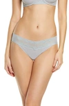 Natori Bliss Perfection Bikini In Silver Lining