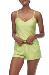 Rya Collection Fresh Cami Pajamas In Chartreuse