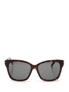 BALENCIAGA BALENCIAGA WOMEN'S BROWN OTHER MATERIALS SUNGLASSES,628246T00017223 UNI