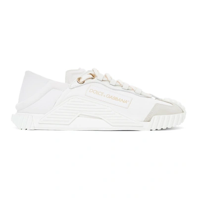 Dolce & Gabbana Ns1 Convertible Trainer In White
