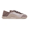 Dolce & Gabbana Ns1 Lace Panelled Sneakers In Brown