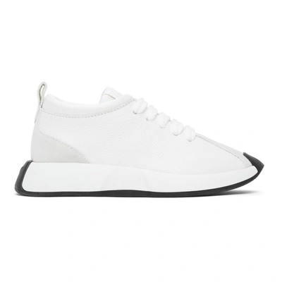 Giuseppe Zanotti White Ferox Low Sneakers