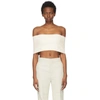Ambush Beige Knitted Band Tank Top In Birch