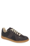 Maison Margiela Replica Low Top Sneaker In Black/ Black