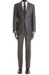 ERMENEGILDO ZEGNA TROFEO PLAID WOOL SUIT,121922555-221225