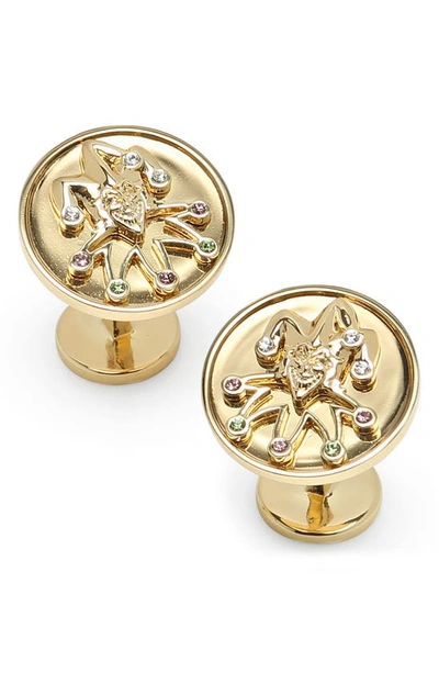 Cufflinks, Inc Joker Cuff Links In Gold