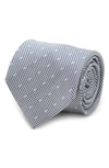 CUFFLINKS, INC CUFFLINKS, INC. HOUNDSTOOTH DOT SILK TIE,OB-GRYHRB-TR