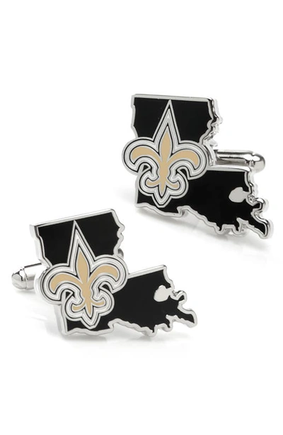 Cufflinks, Inc Nfl New England Patriots Cuff Links In New Orleans Saints State Edi