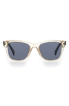 Levi's 53mm Mirrored Square Lenses In Yellow/ Grey