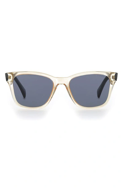 Levi's 53mm Mirrored Square Lenses In Yellow/ Grey