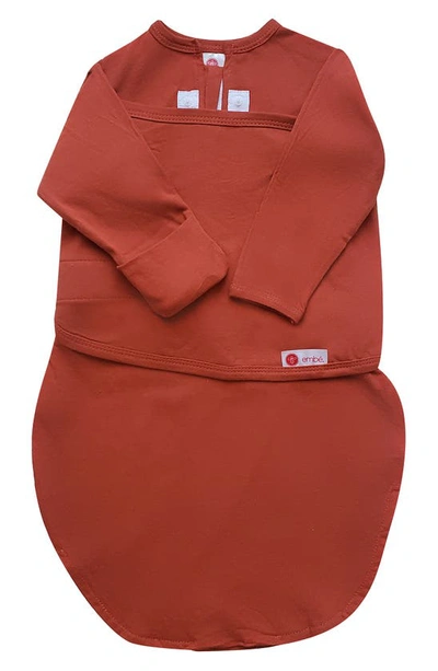 Embe ® 2-way Swaddle In Burnt Orange