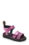 Dr. Martens' Kids' Klaire Sandal In Pink