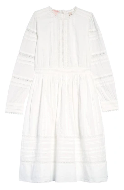 Scotch R'belle Kids' Ruffle Midi Dress In Off White