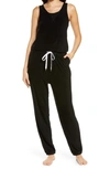 Honeydew Intimates Intimates Just Chillin' Jumpsuit In Black