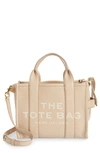 THE MARC JACOBS MINI TRAVELER LEATHER TOTE,H009L01SP21