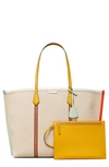 TORY BURCH PERRY CANVAS TOTE,80360