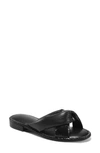 Aerosoles Jordan Slide Sandal In Black Exotic