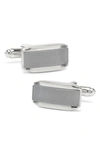 Cufflinks, Inc Cat's Eye Cuff Links In Gray Cats Eye