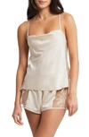 Rya Collection Darling Short Pajamas In Neutral
