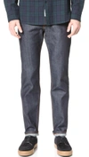 Naked & Famous Easy Guy 11oz Stretch Selvedge Jean In Indigo