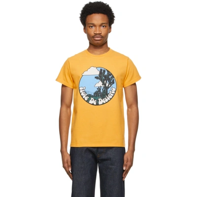 Phipps Joshua Tree Graphic-print T-shirt In Yellow