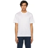 Brioni Logo-embroidered Cotton-jersey T-shirt In White