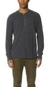 Rag & Bone Basic Henley In White