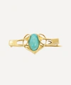 KOJIS 15CT GOLD 1900S ARTS AND CRAFTS TURQUOISE BROOCH,000728305