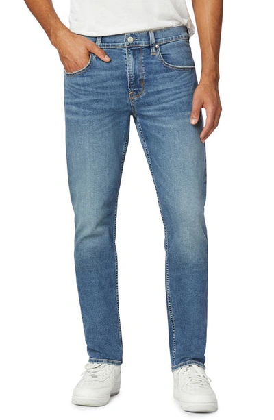 Hudson Blake Slim Straight Fit Stretch Jeans In Safety