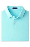 Peter Millar Bullock Performance Stretch Polo Shirt In Moroccan Mint