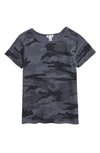 Splendid Boys' Camouflage Print Tee - Little Kid In Blue Camo