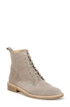 Vince Cabria Lace-up Boot In Light Woodsmoke