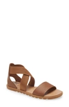 Sorel Ella Ii Sandal In Velvet Tan