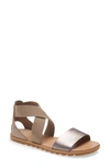 Sorel Ella Ii Sandal In Ash Brown