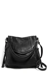 Aimee Kestenberg All For Love Convertible Leather Shoulder Bag In Black