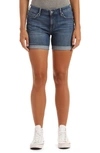 Mavi Jeans Pixie Denim Shorts In Mid Indigo Organic Blue