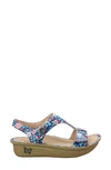 Alegria Kerri T-strap Sandal In Springer Leather