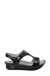 Alegria Kerri T-strap Sandal In Smolder Leather