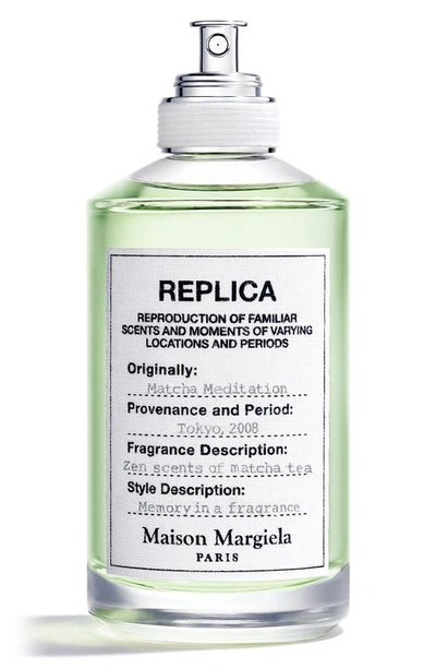 Maison Margiela Replica' Matcha Meditation 0.34 oz/ 10 ml Eau De Toilette Spray In Green