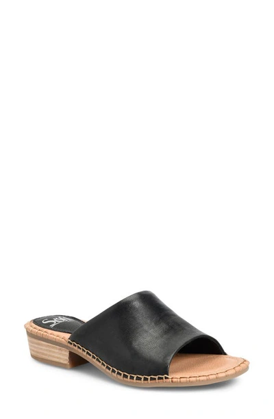 Söfft Nalanie Slide Sandal In Black
