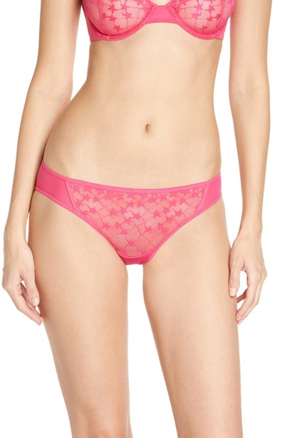 Skarlett Blue Women's Infatuated Bikini Underwear In Pink Glow