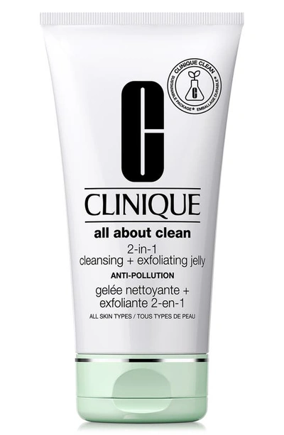 Clinique All About Clean™ 2-in-1 Face Cleansing + Exfoliating Jelly
