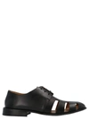 MARSÈLL MARSELL MEN'S BLACK LEATHER LACE-UP SHOES,MM4175118666 44