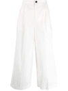 WOOLRICH WOOLRICH TROUSERS WHITE