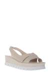 Amalfi By Rangoni Boris Platform Sandal In Foam Leather