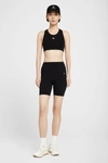 Anine Bing Blake High-rise Stretch-jersey Biker Shorts In Black