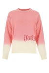 PALM ANGELS PALM ANGELS GRADIENT KNITTED SWEATER