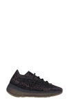 Adidas Originals Yeezy Boost 380 Reflective "onyx" Sneakers In Onyx
