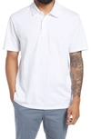 VINCE REGULAR FIT GARMENT DYED COTTON POLO,MS1299445